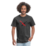 Dual Chef Knives - Unisex Classic T-Shirt - Frato's - heather black