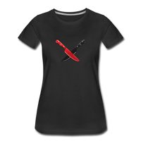 Dual Chef Knives  - Frato's - Women’s Premium T-Shirt - black