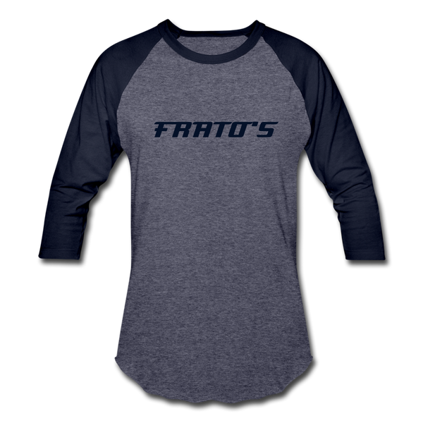 Frato's - Baseball T-Shirt - heather blue/navy