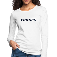 Frato's - Women's Premium Long Sleeve T-Shirt - white