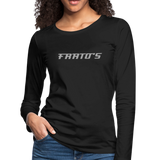 Frato's - Women's Premium Long Sleeve T-Shirt - black
