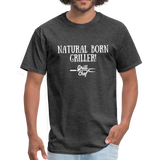 Natural Born Griller - Foodie Apparel - Unisex Classic T-Shirt - heather black