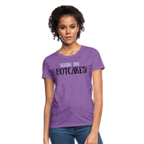 SELLING LIKE HOTCAKES! - Foodie Apparel - Women's T-Shirt - purple heather