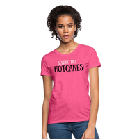 SELLING LIKE HOTCAKES! - Foodie Apparel - Women's T-Shirt - heather pink