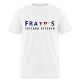 Frato's Chicago Kitchen - American Flag Font - white